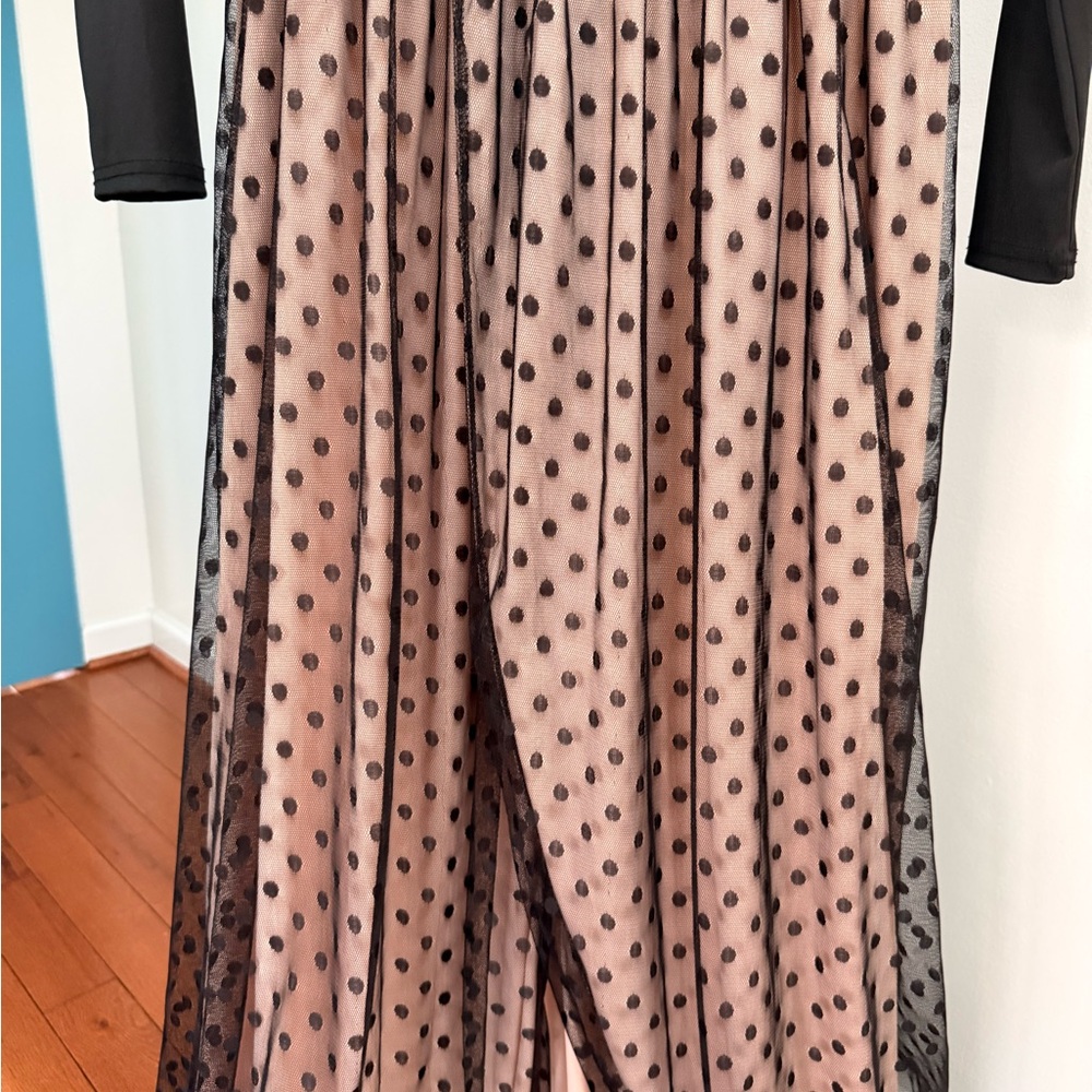 CBR Black V-Neck Long Sleeve Dress - Picture 4 of 12
